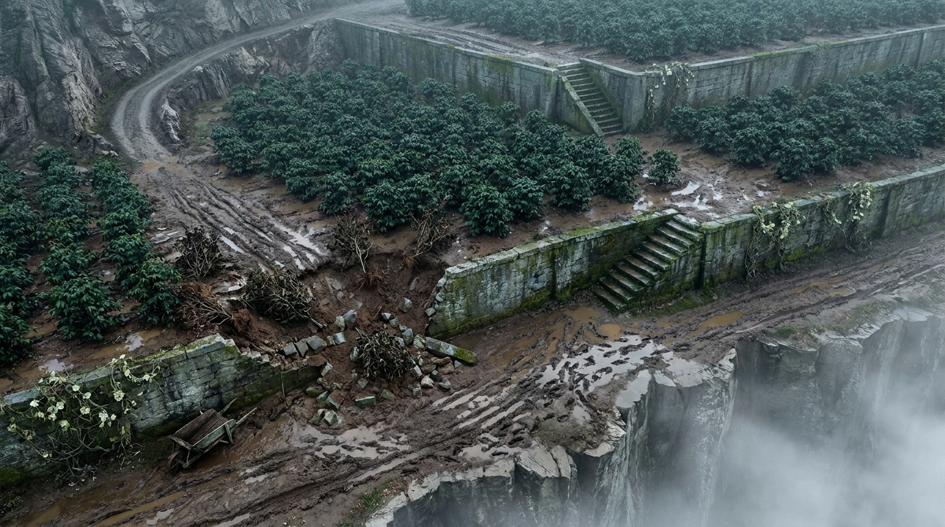 Terraced Mountainside Fields scene 1