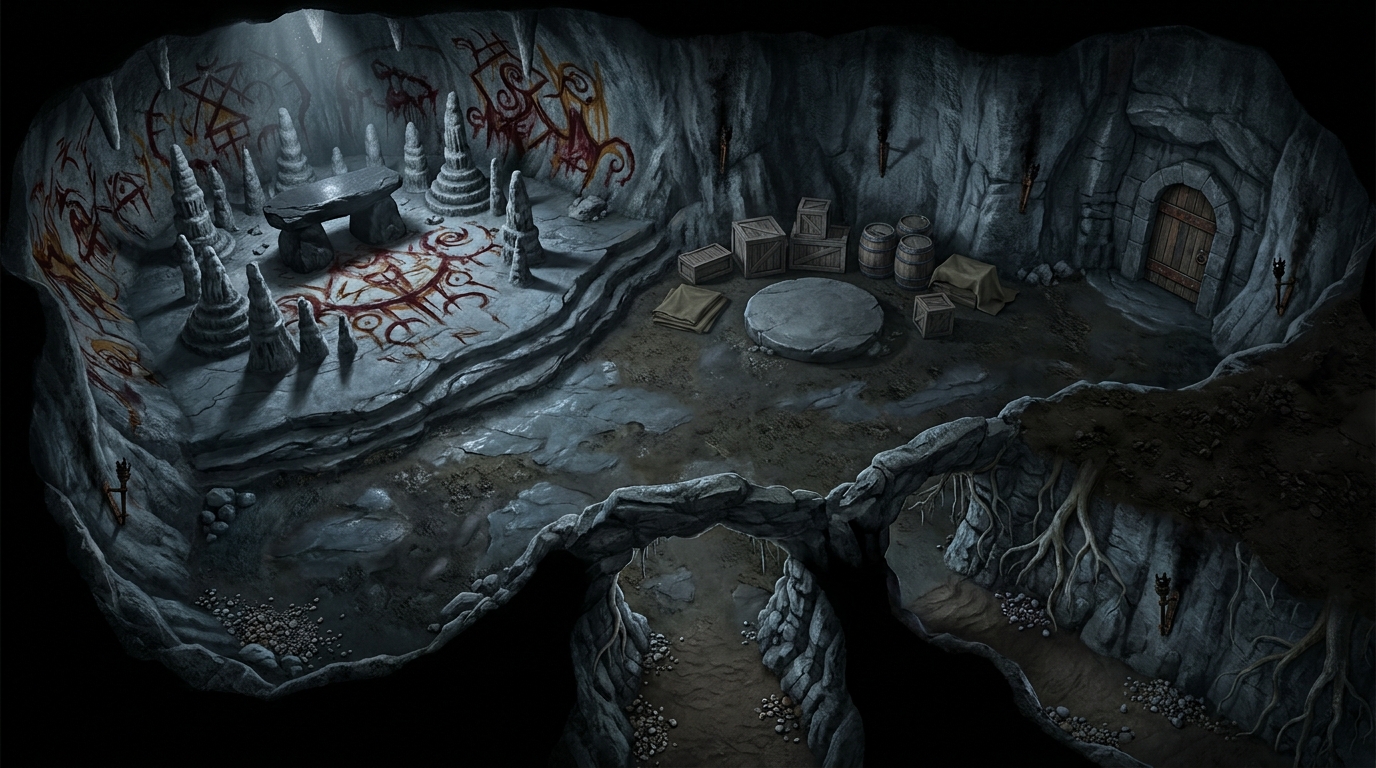 Caverna de Contrabandistas: El Descenso Oscuro