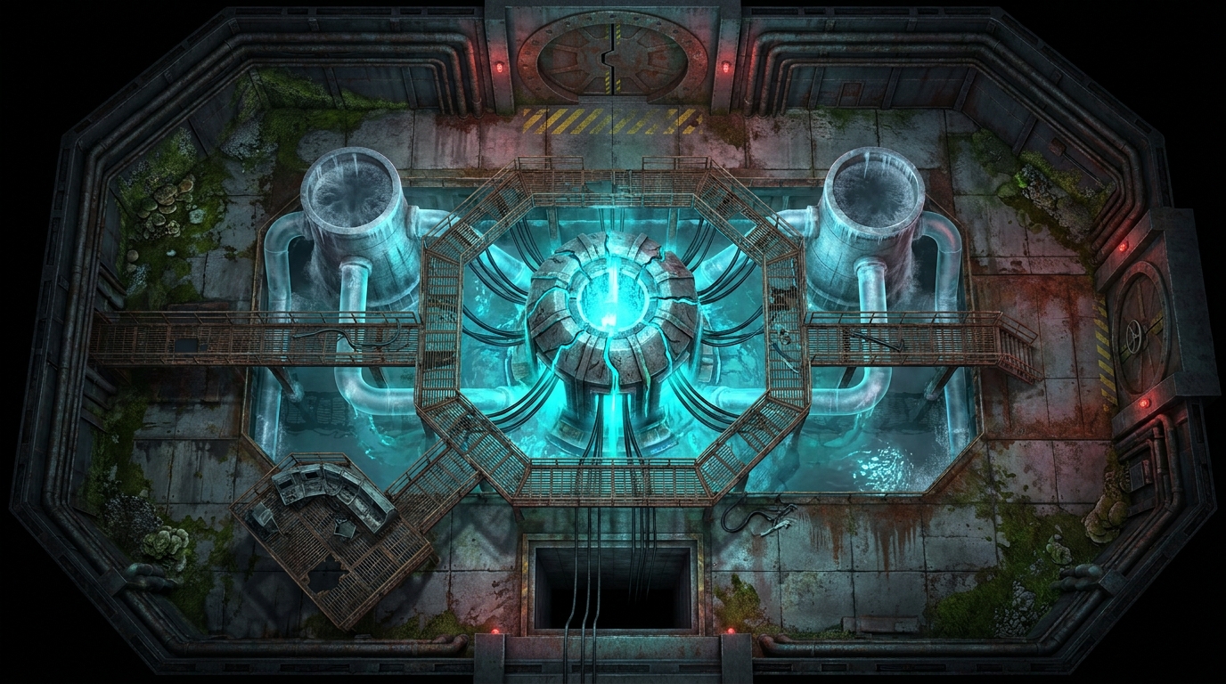 The Leaking Fusion Generator scene 1