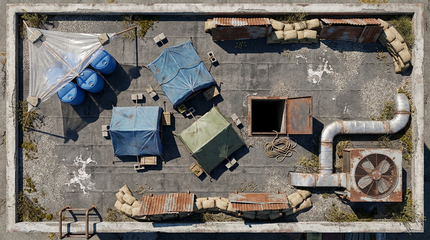 The Survivor's Rooftop Sanctuary