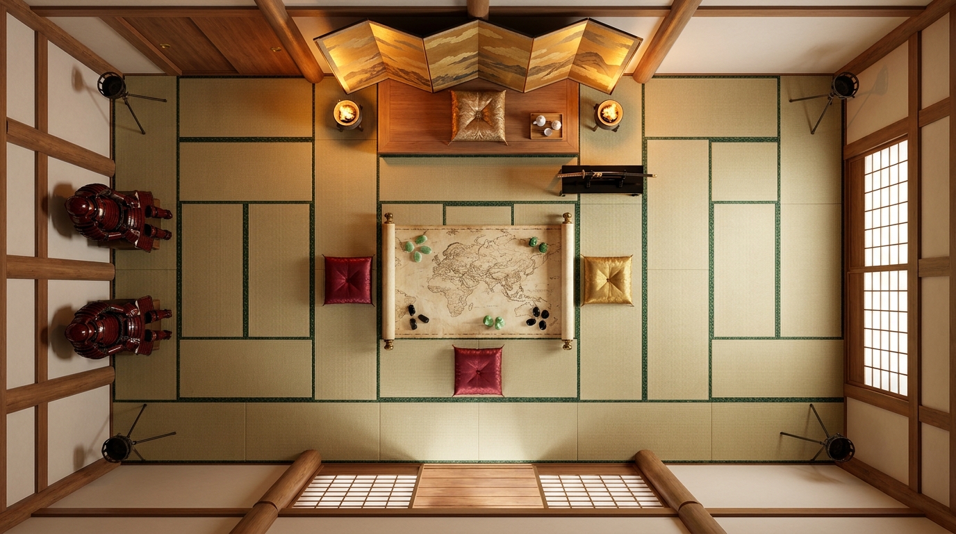 La Grande Salle du Conseil de Rokugan