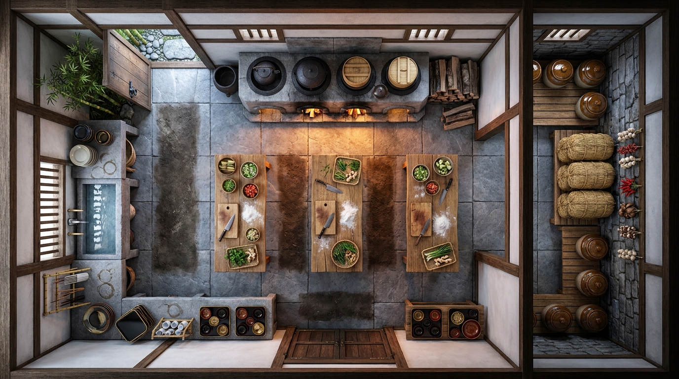 Les Cuisines du Palais Impérial