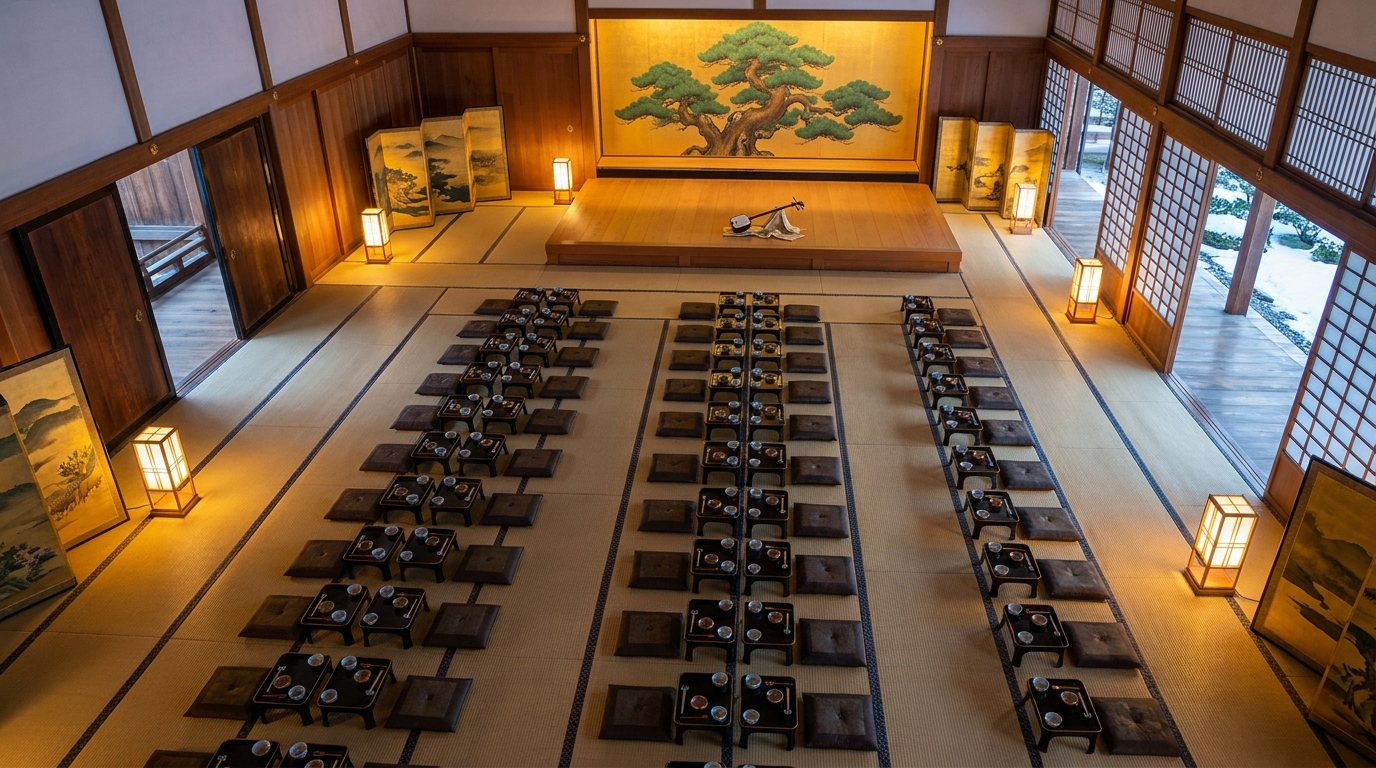 El Salón de Banquetes del Daimyo