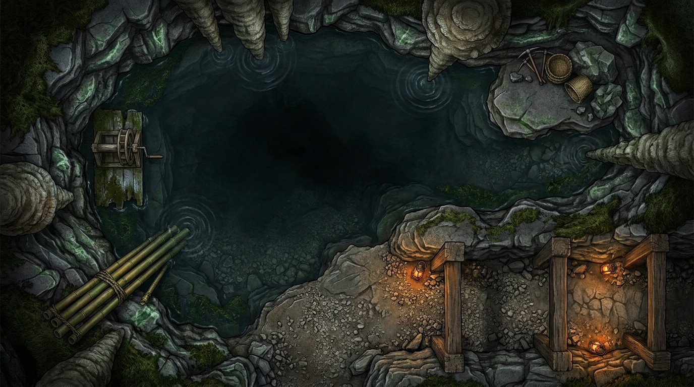 The Sunken Vein: Flooded Cave