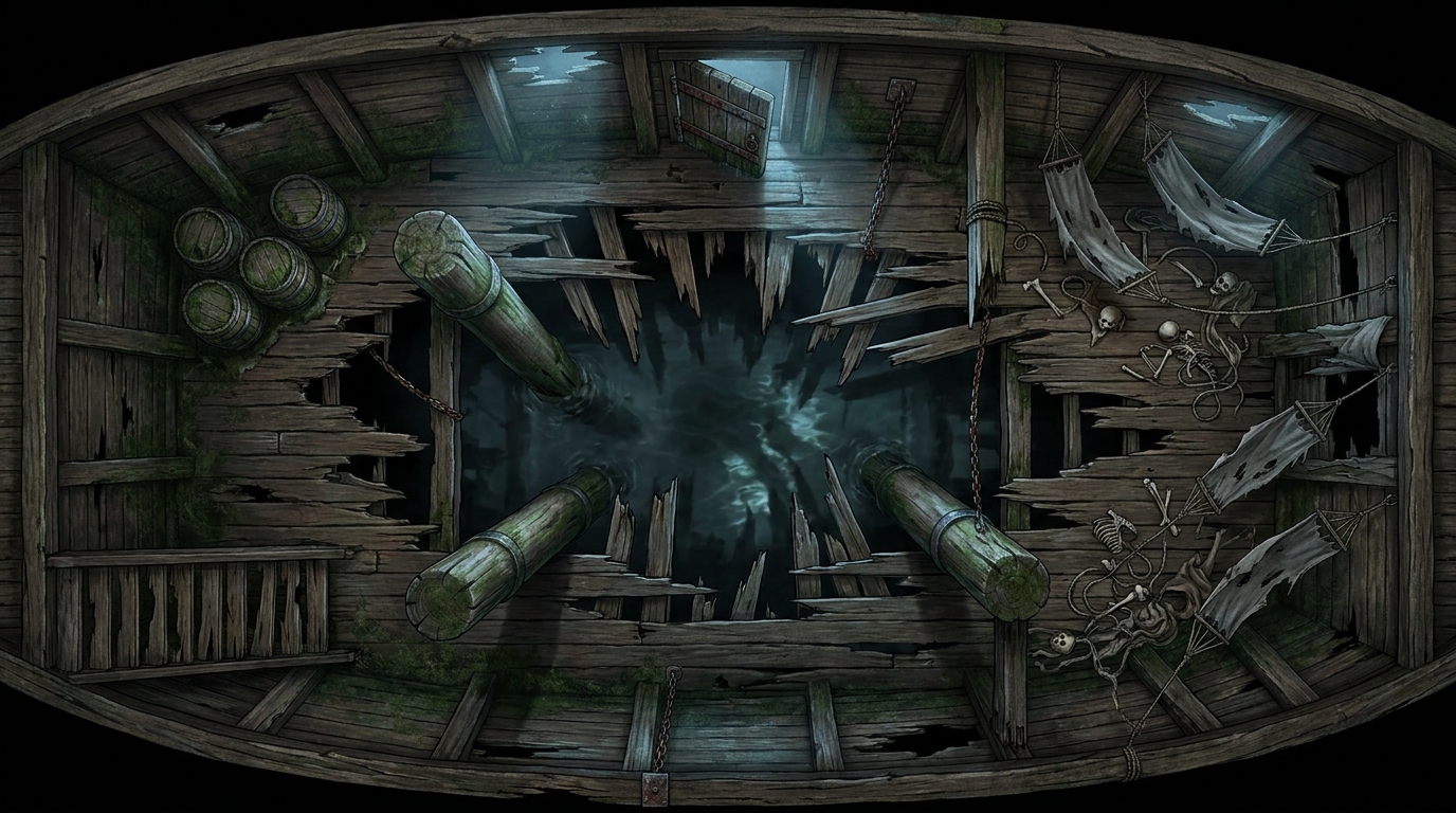 The Torn Lower Deck