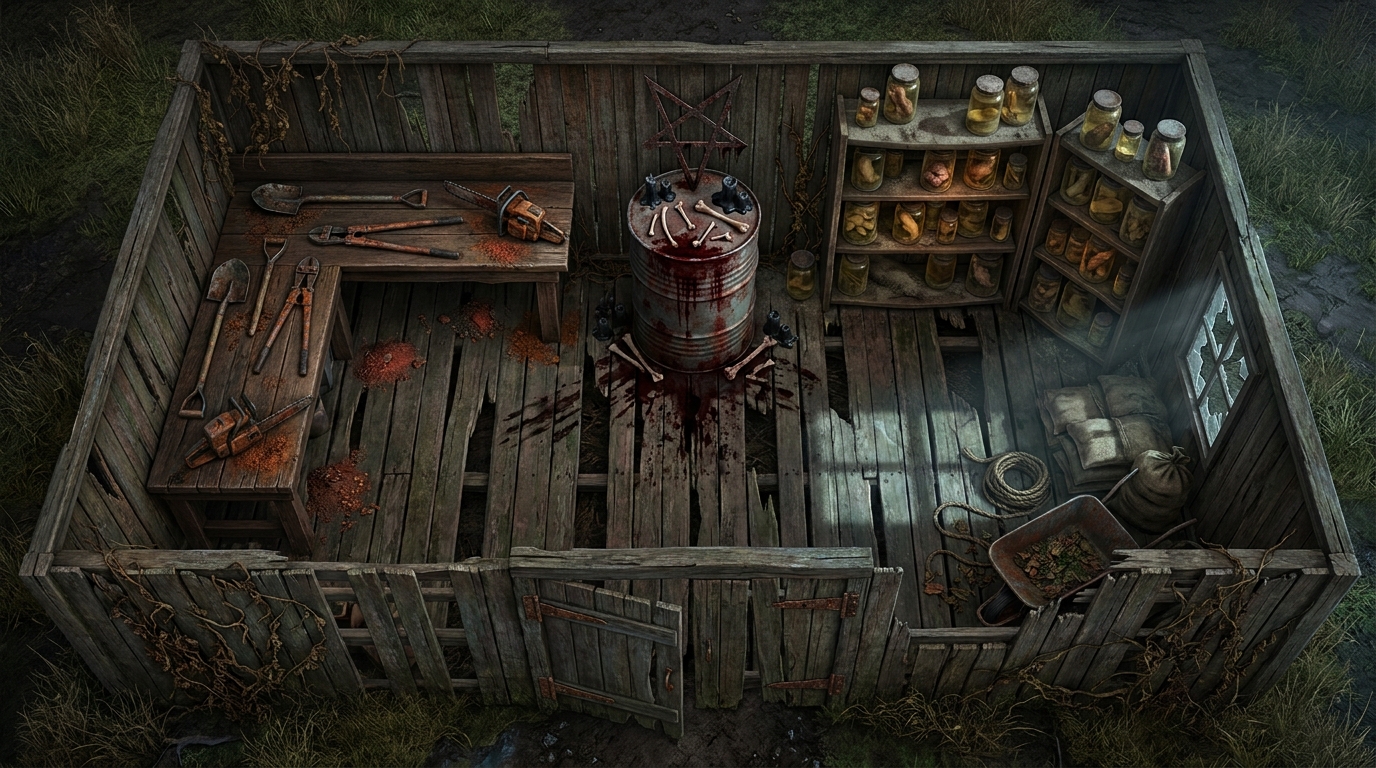 The Macabre Maintenance Shed