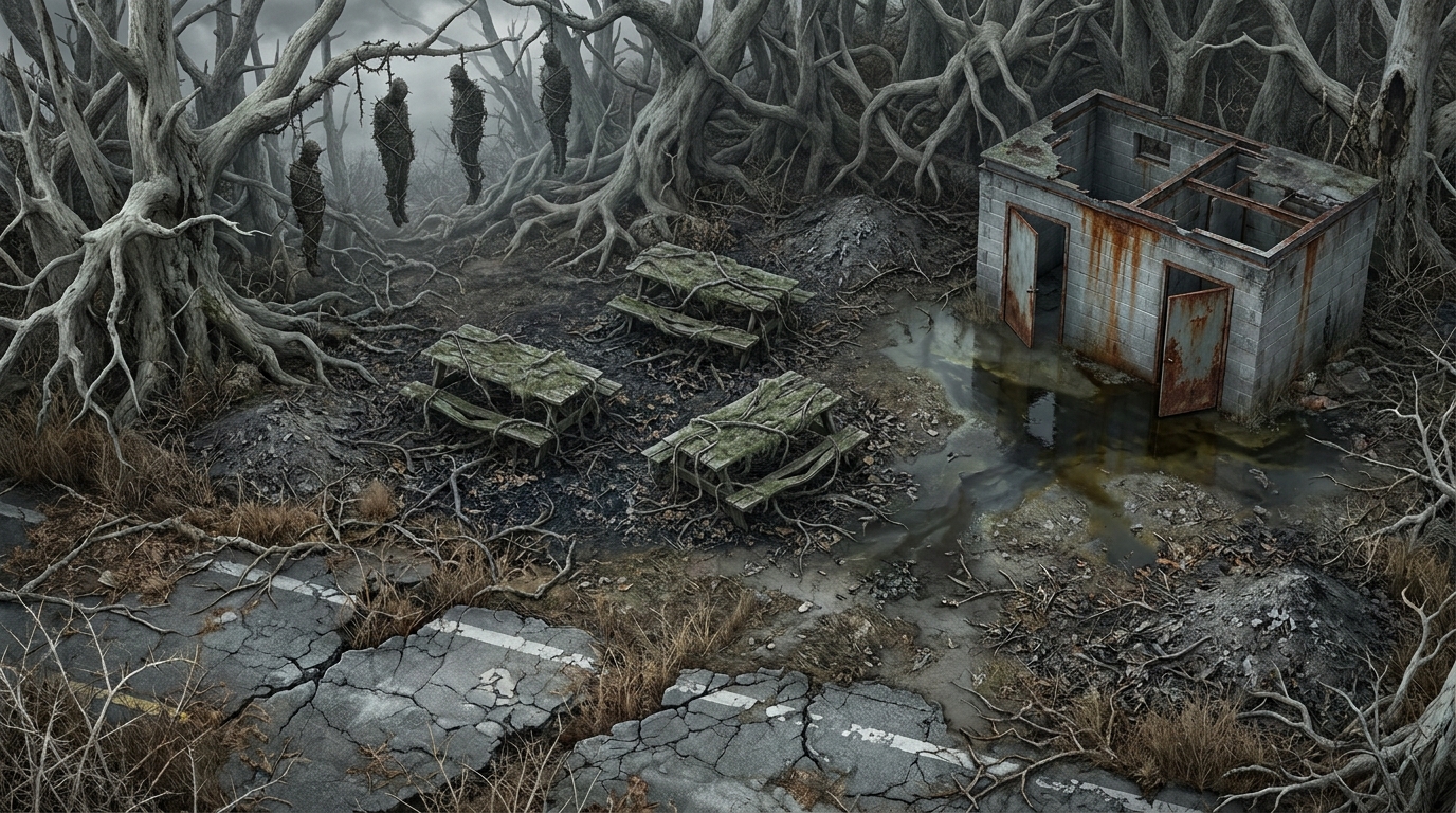 The Overgrown Rest Stop