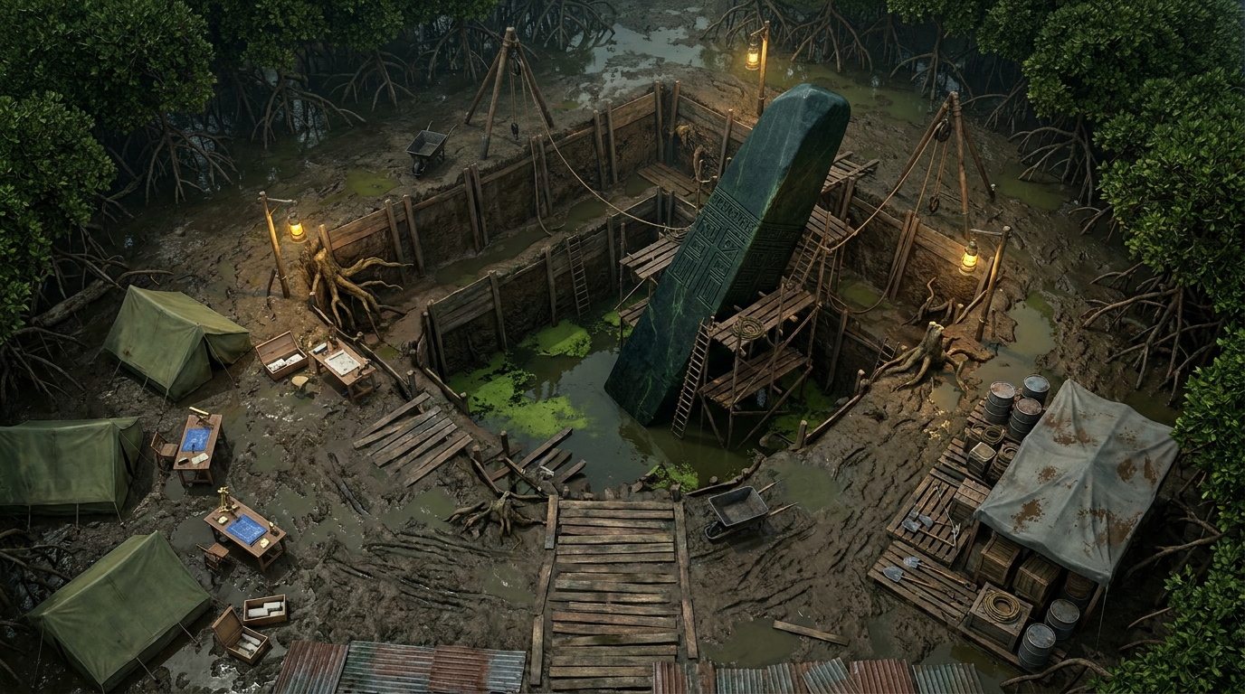 The Anomalous Dig Site