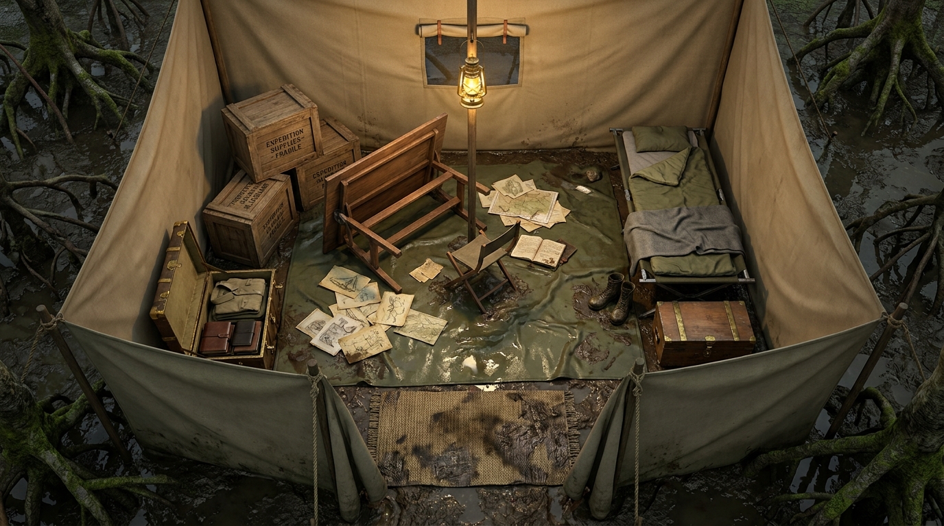 The Mad Explorer's Quarters