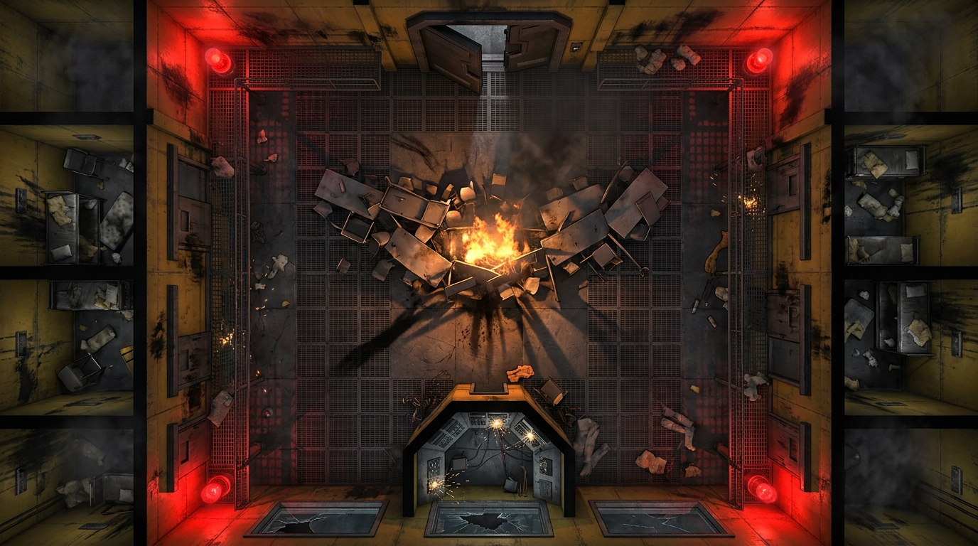 General Population Cellblock: The Riot