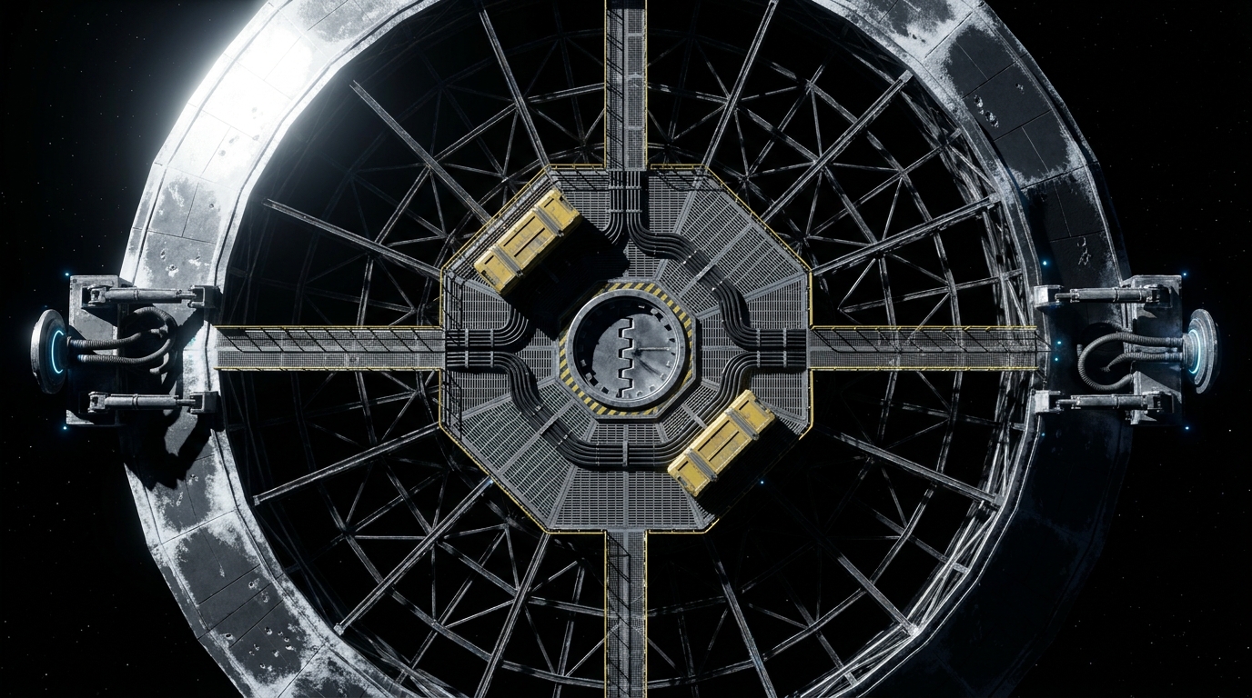 Antenne de Communication Principale : Le Vide Spatial