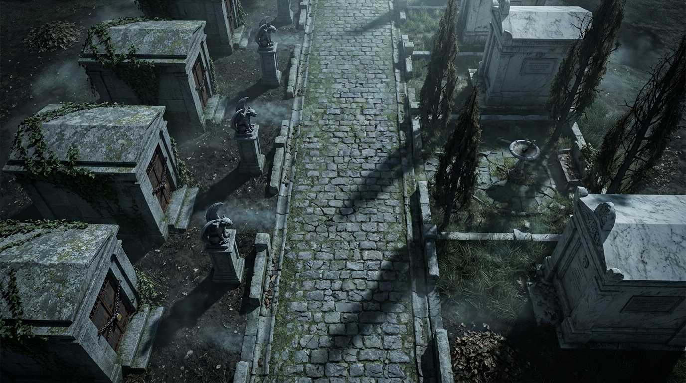 El Paseo de los Mausoleos Susurrantes