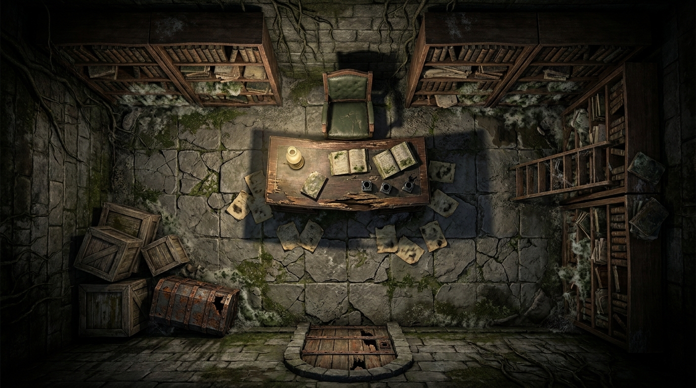 Le Coin de l'Archiviste scene 1