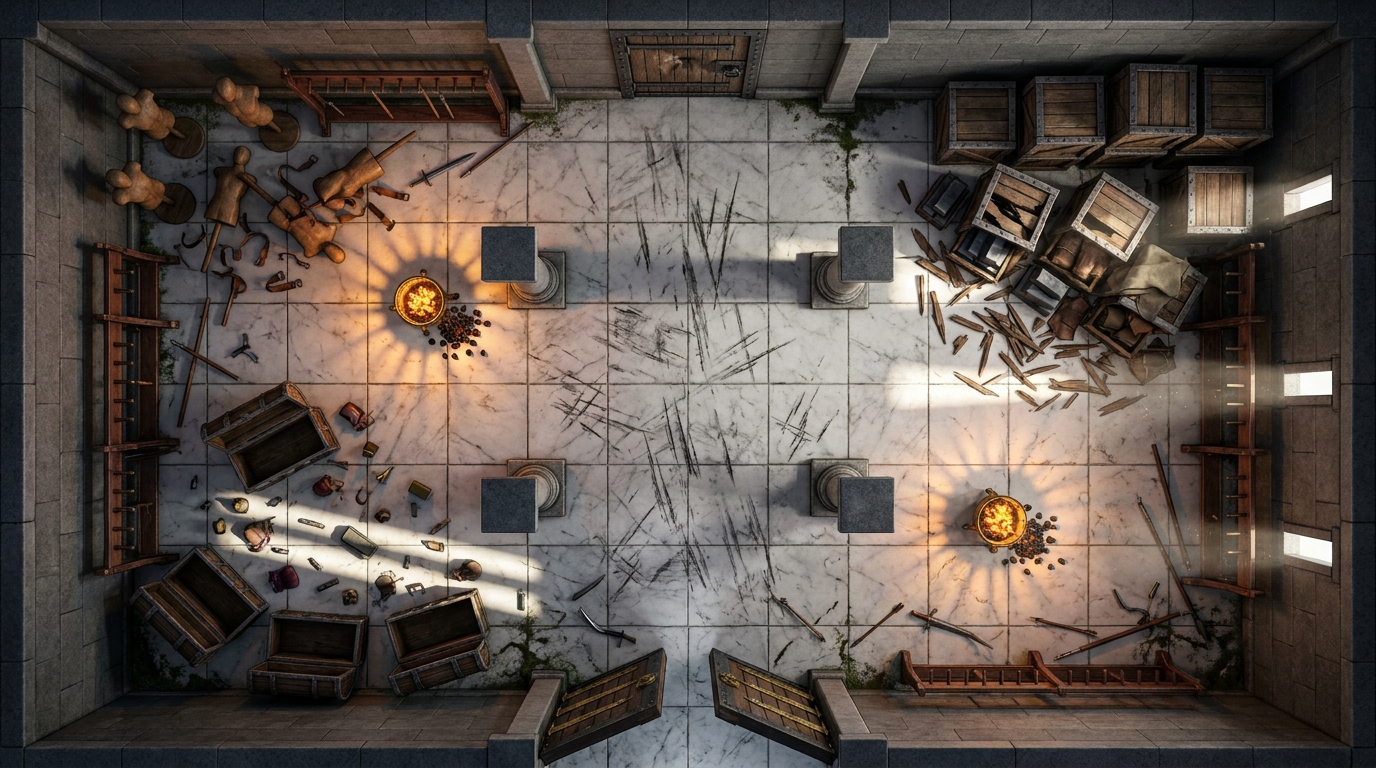 The Pillaged Royal Armory