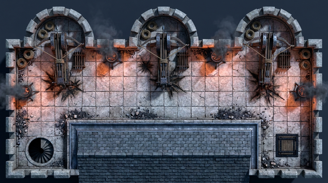 Citadel Ramparts & Dragon-Fire Ballistas