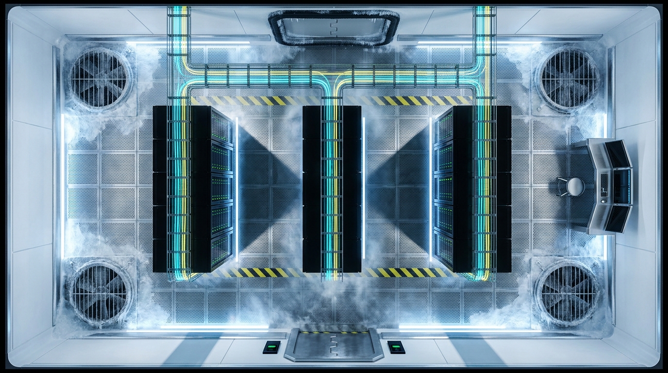 Corporate Local Server Room scene 1