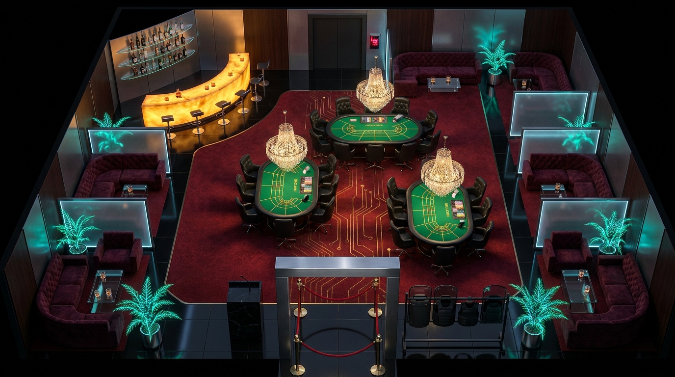 The Obsidian VIP Baccarat Lounge
