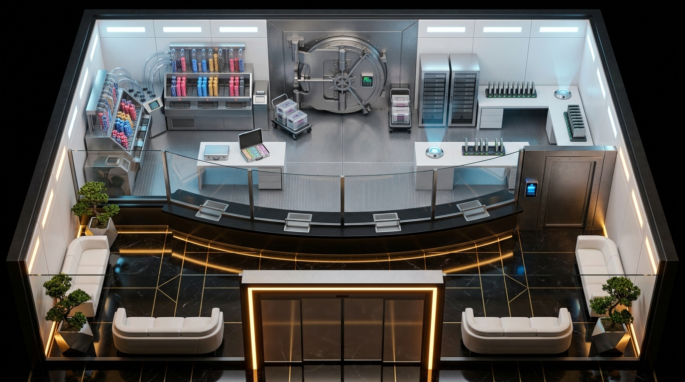 Casino Cashier & Credstick Exchange