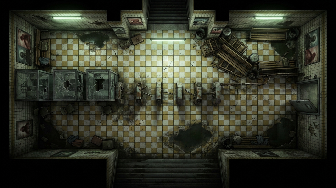 The Decaying Ticket Hall