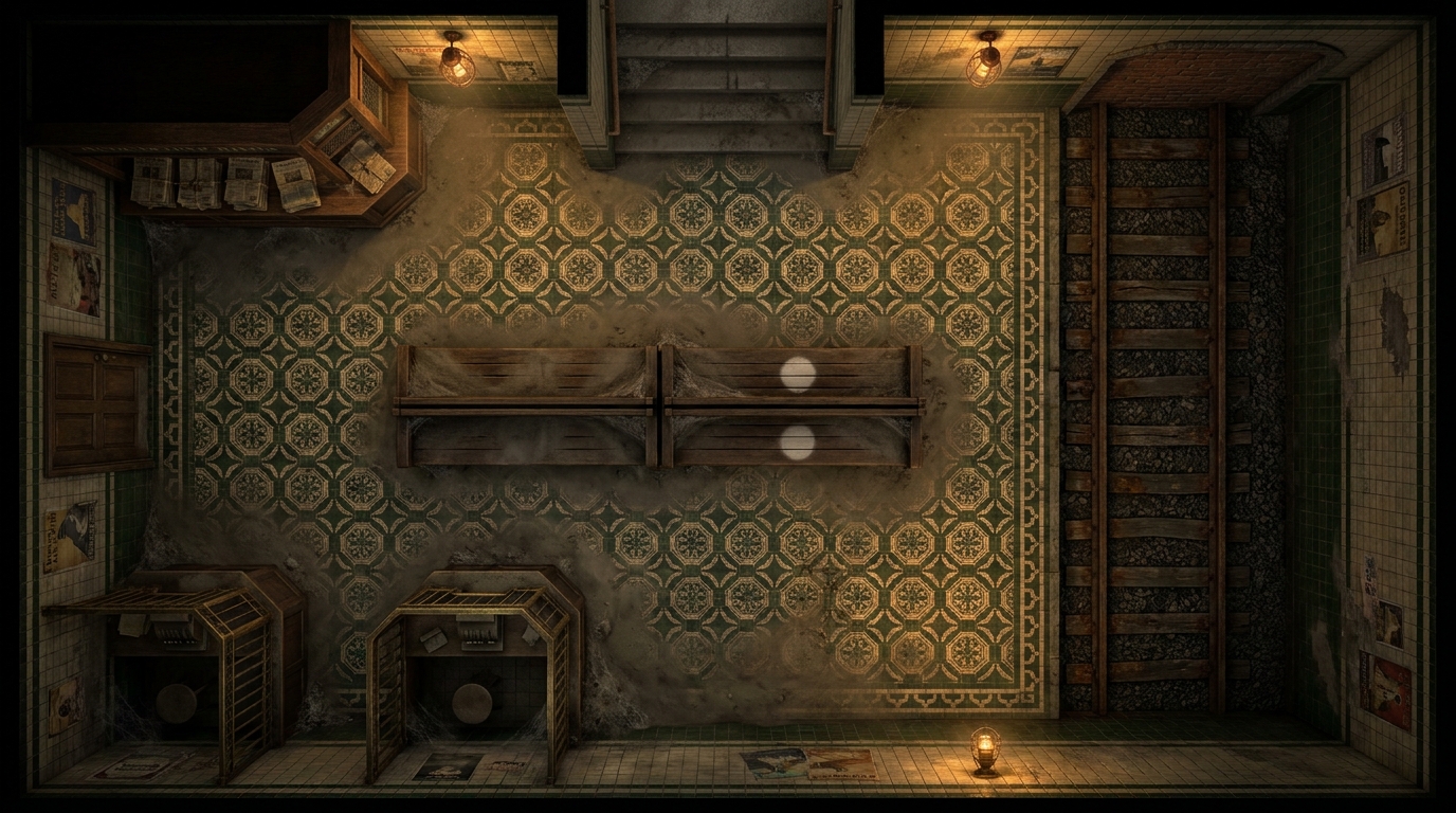 La Station Oubliée scene 1
