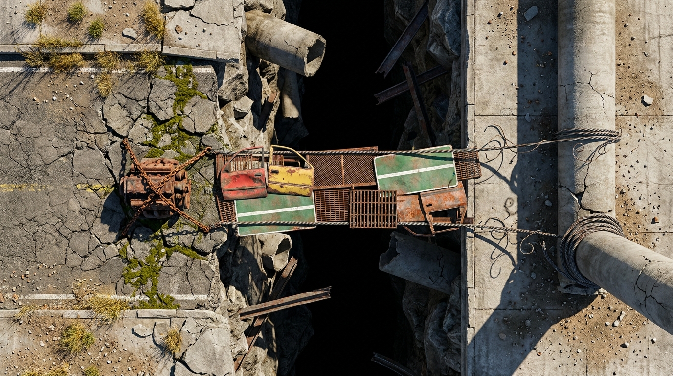 Scrap Metal Bridge