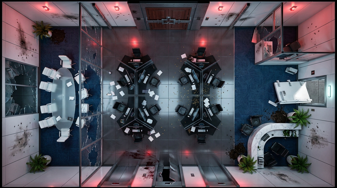 Corporate Headquarters Ruins