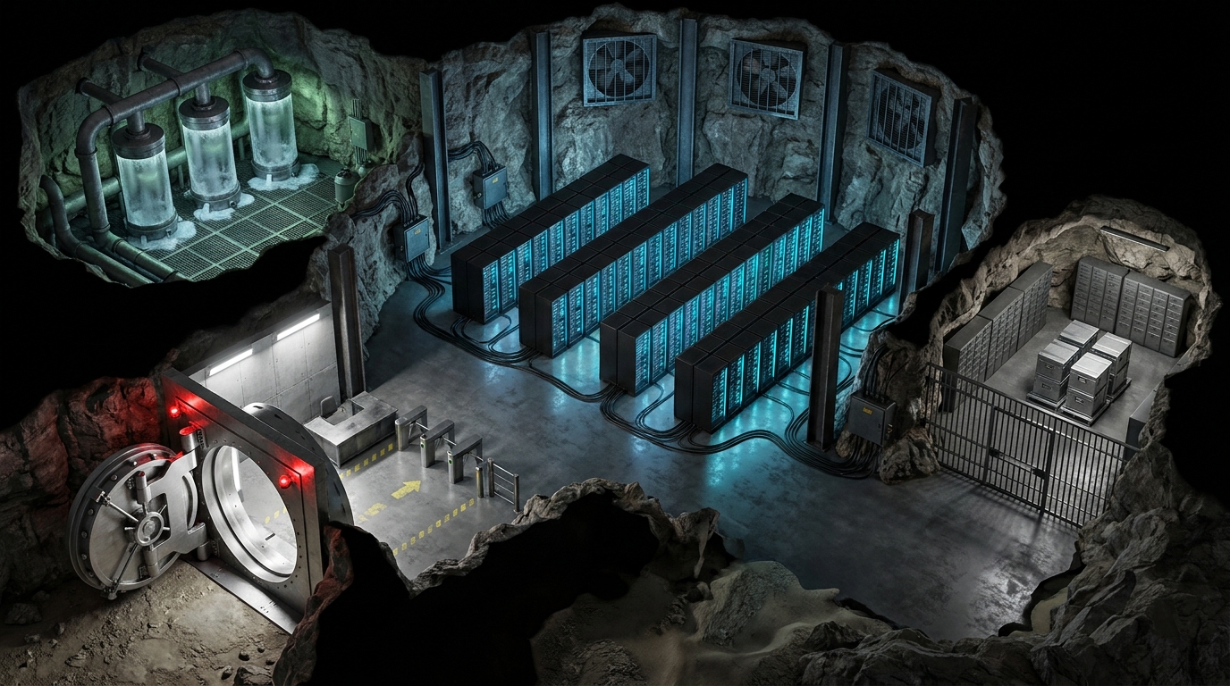 Mountain Secure Bank Vault