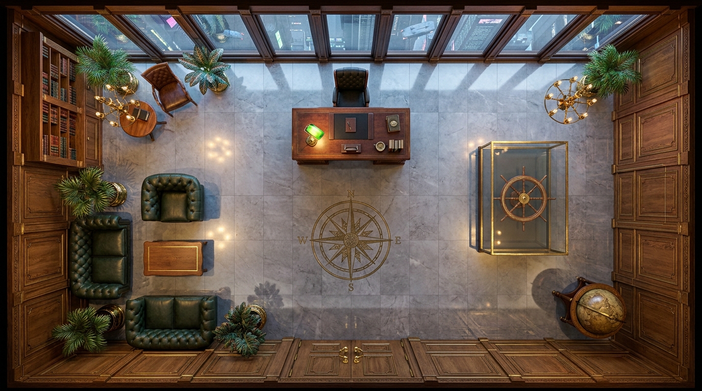 Retro Corporate Maritime Offices