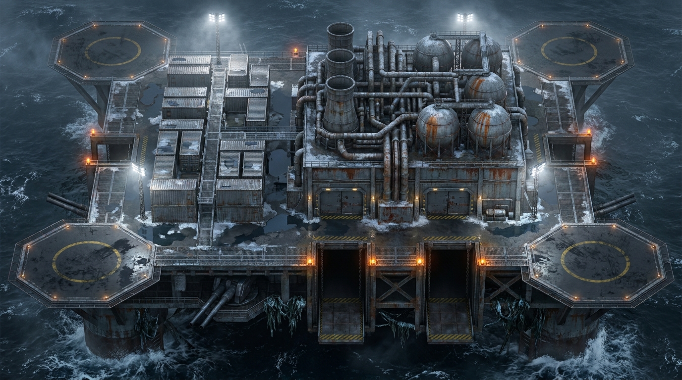 Offshore Resource Processing Platform