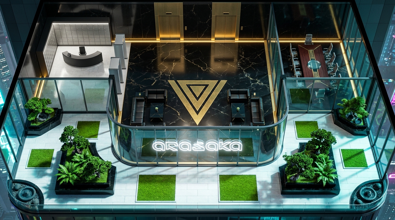 Monolithic Megacorp Skyscraper