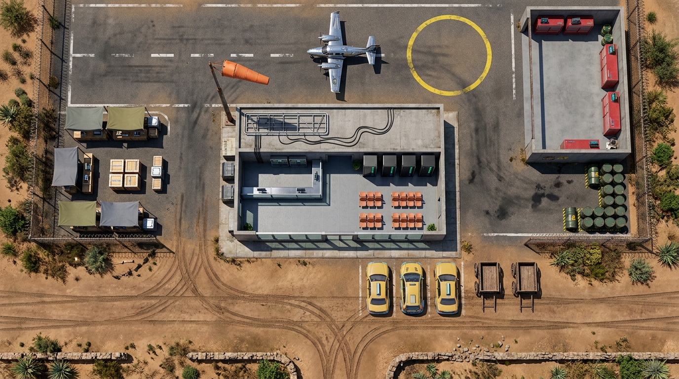 Mock Urban Combat Town