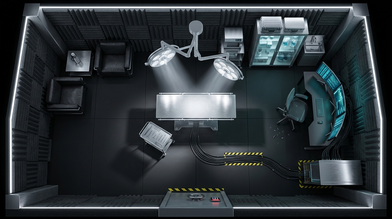 Heavily Fortified Hacker Safehouse