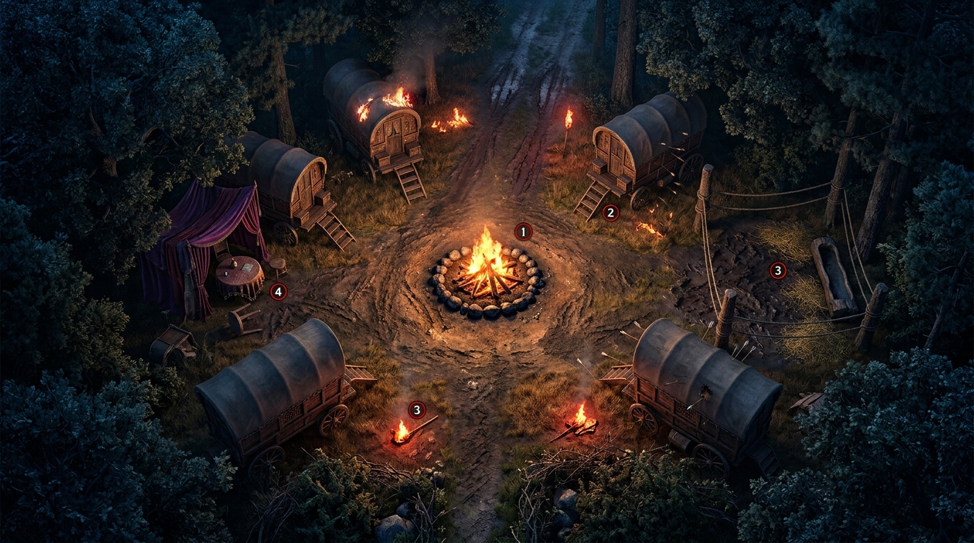 Forest Caravan Camp