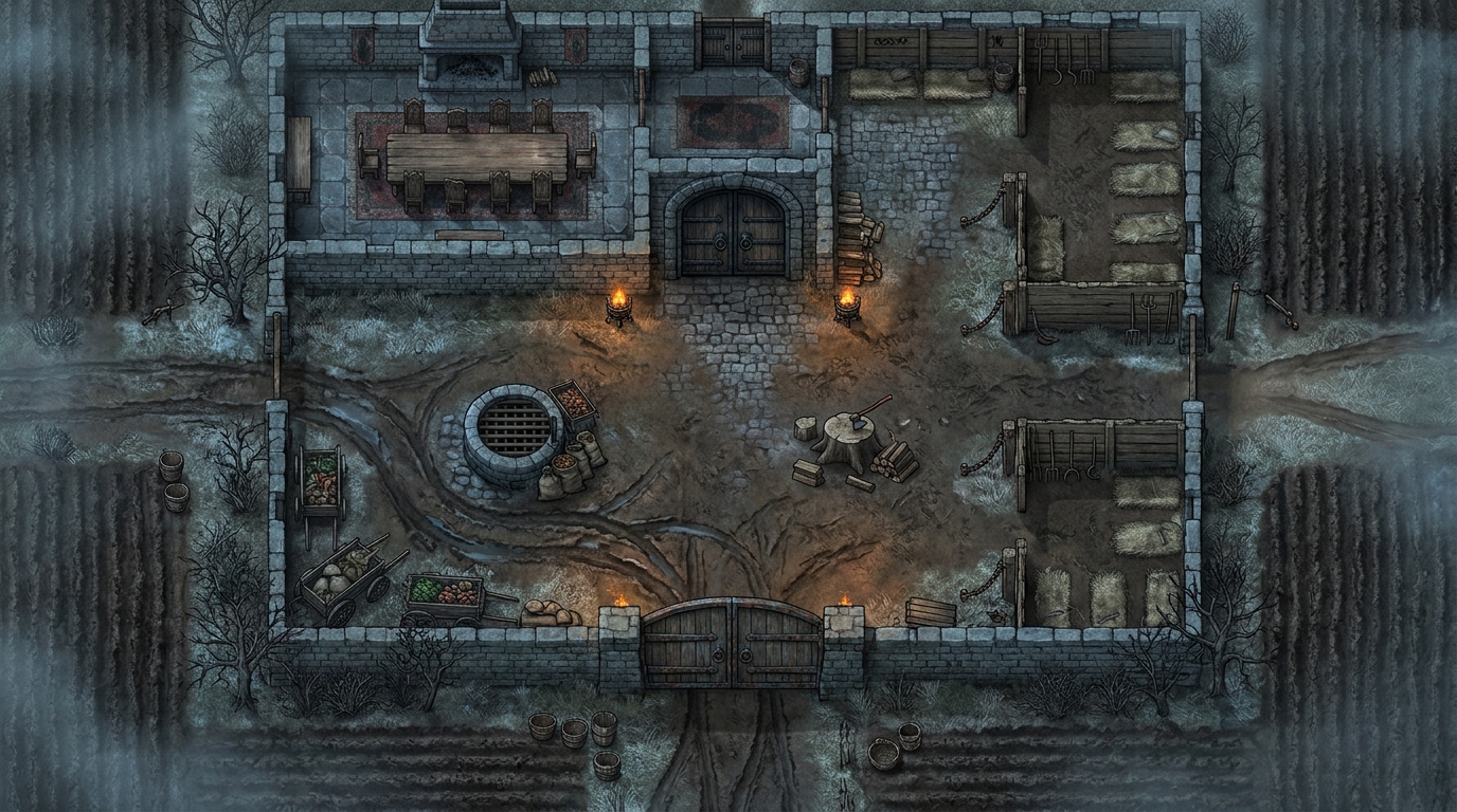 Oppressive Rural Manor Estate