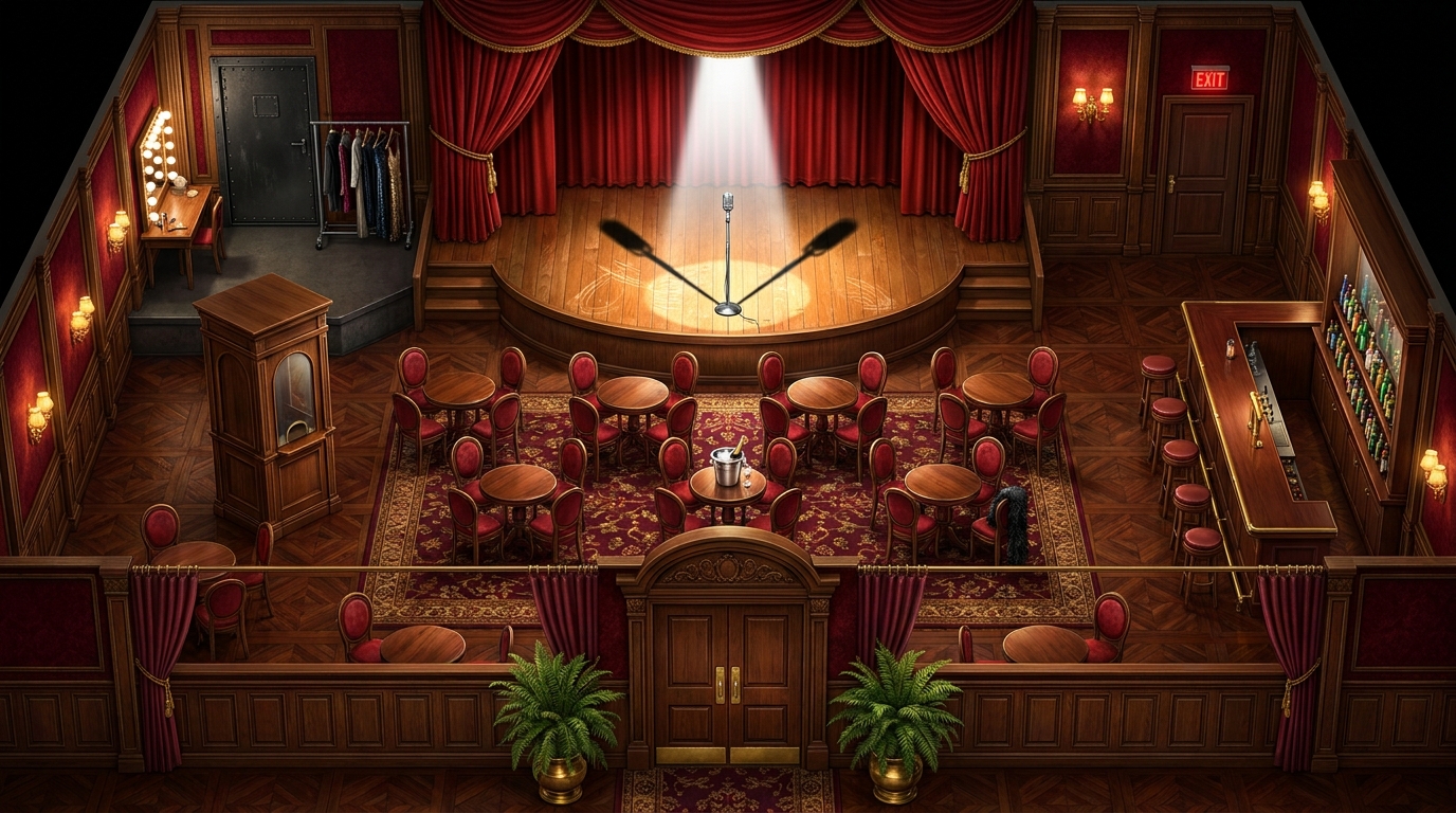 Preserved Victorian Cabaret Theater