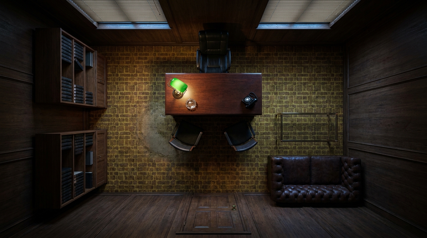70s Style Manager Office