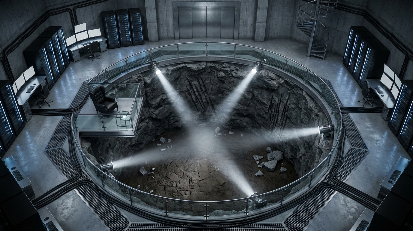 Underground Stone Fighting Pit