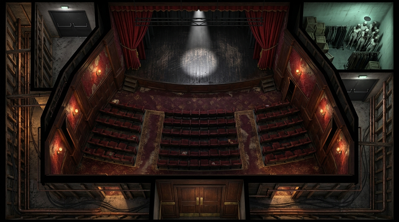 Teatro Oscuro y Pasajes Ocultos