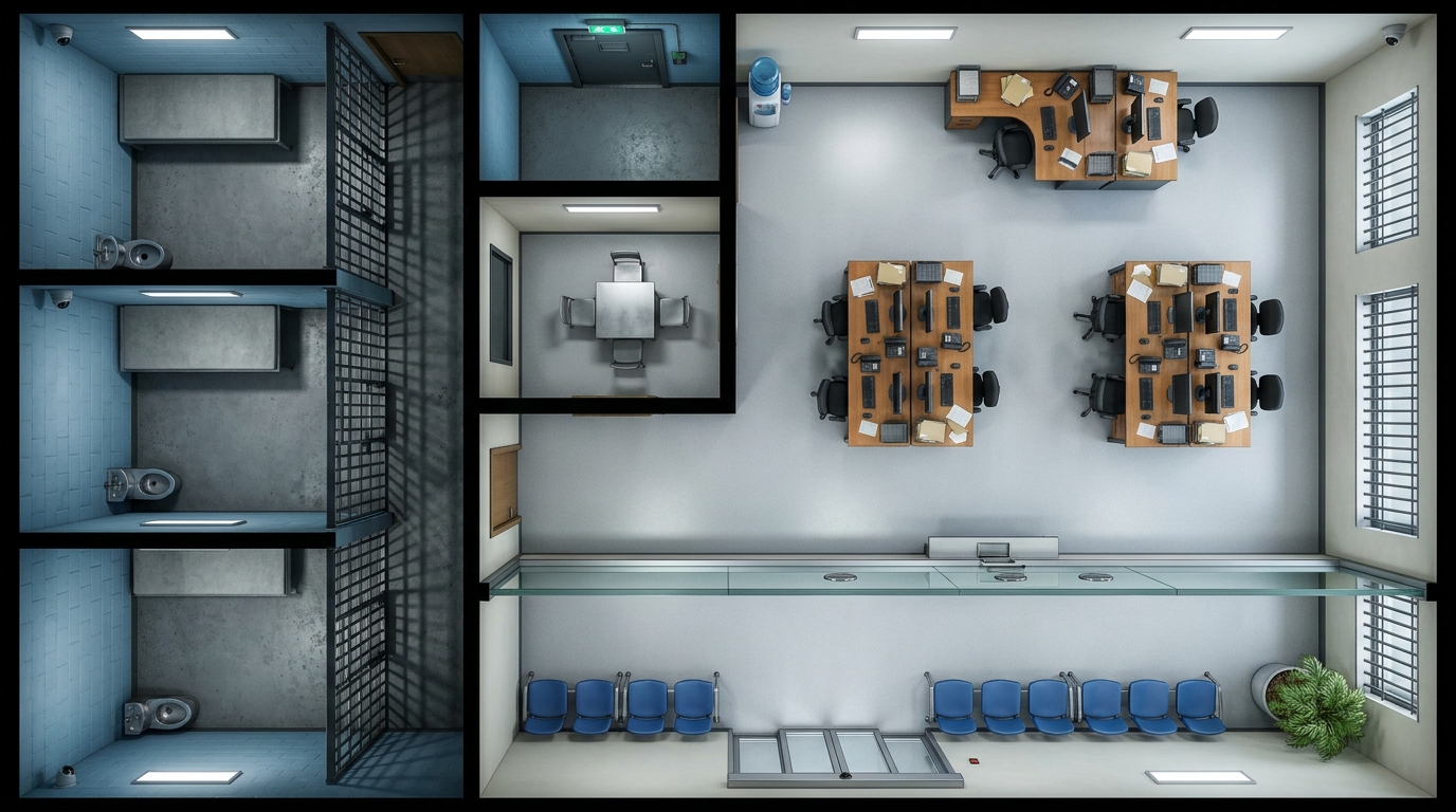 Modern Police Station