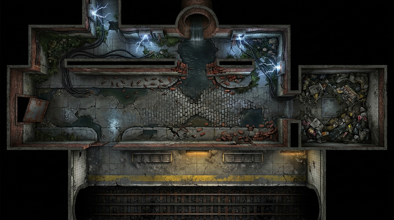 Abandoned Tunnels and Disused Station