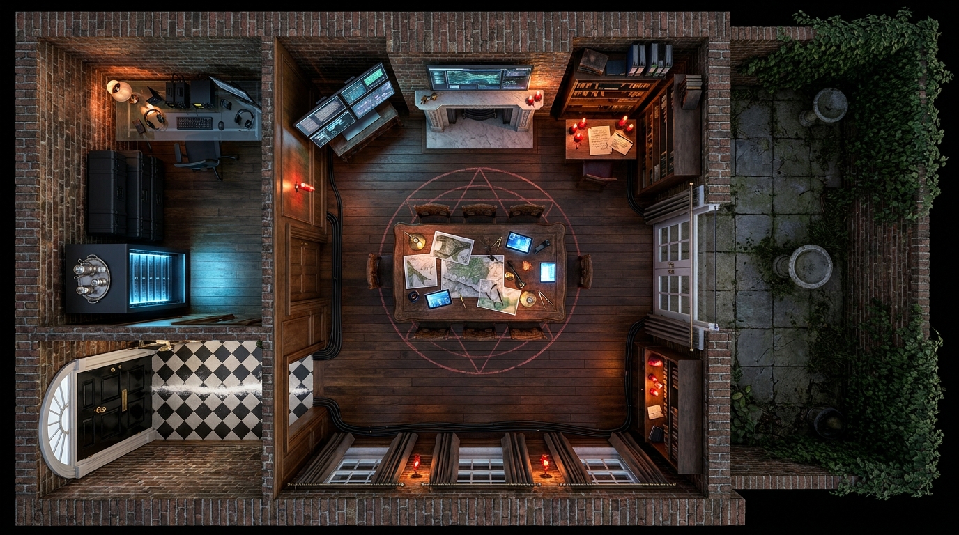 Occult Townhouse Tactical HQ