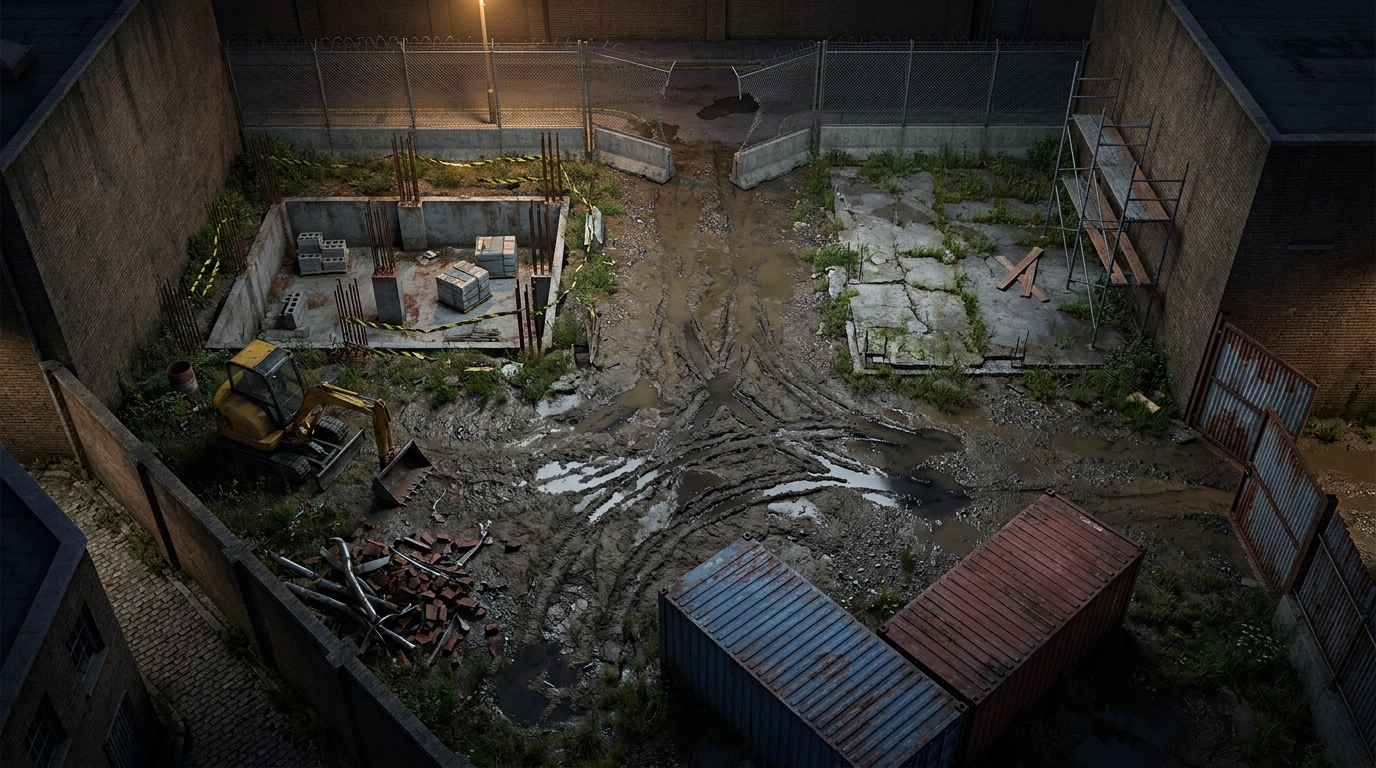 Abandoned Construction Site Ambush