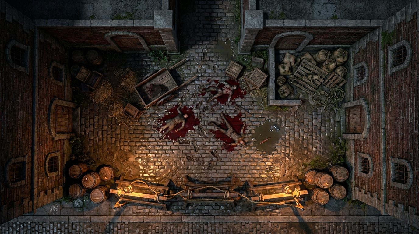 Harbor District Crime Scene