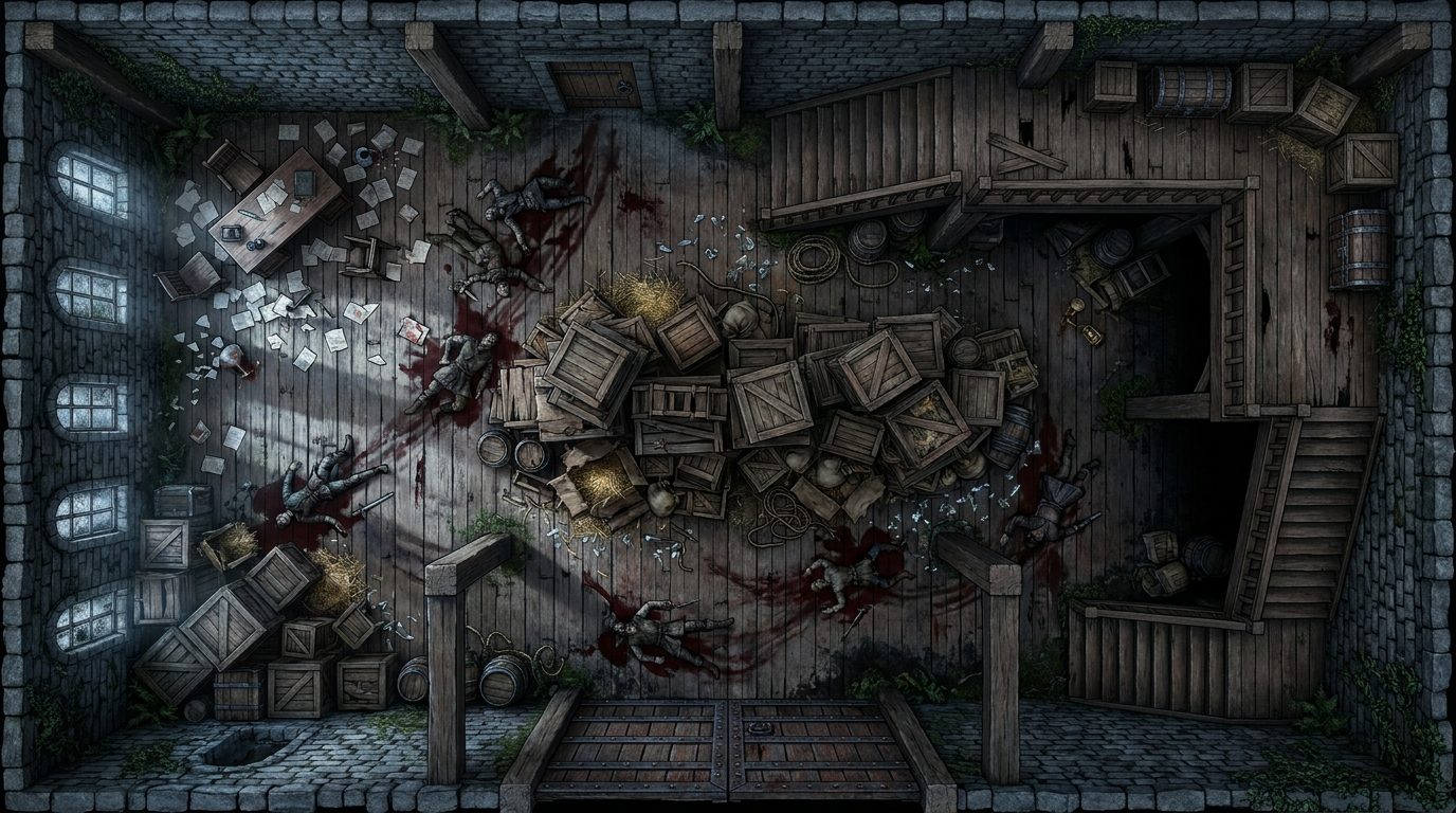 Hall Principal de l'Entrepôt de Gang