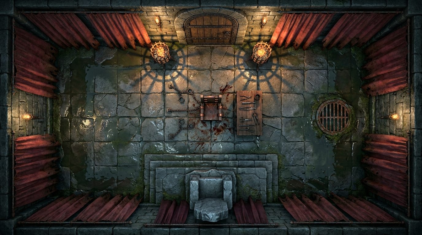 Sala de Interrogatorios Macabra scene 1