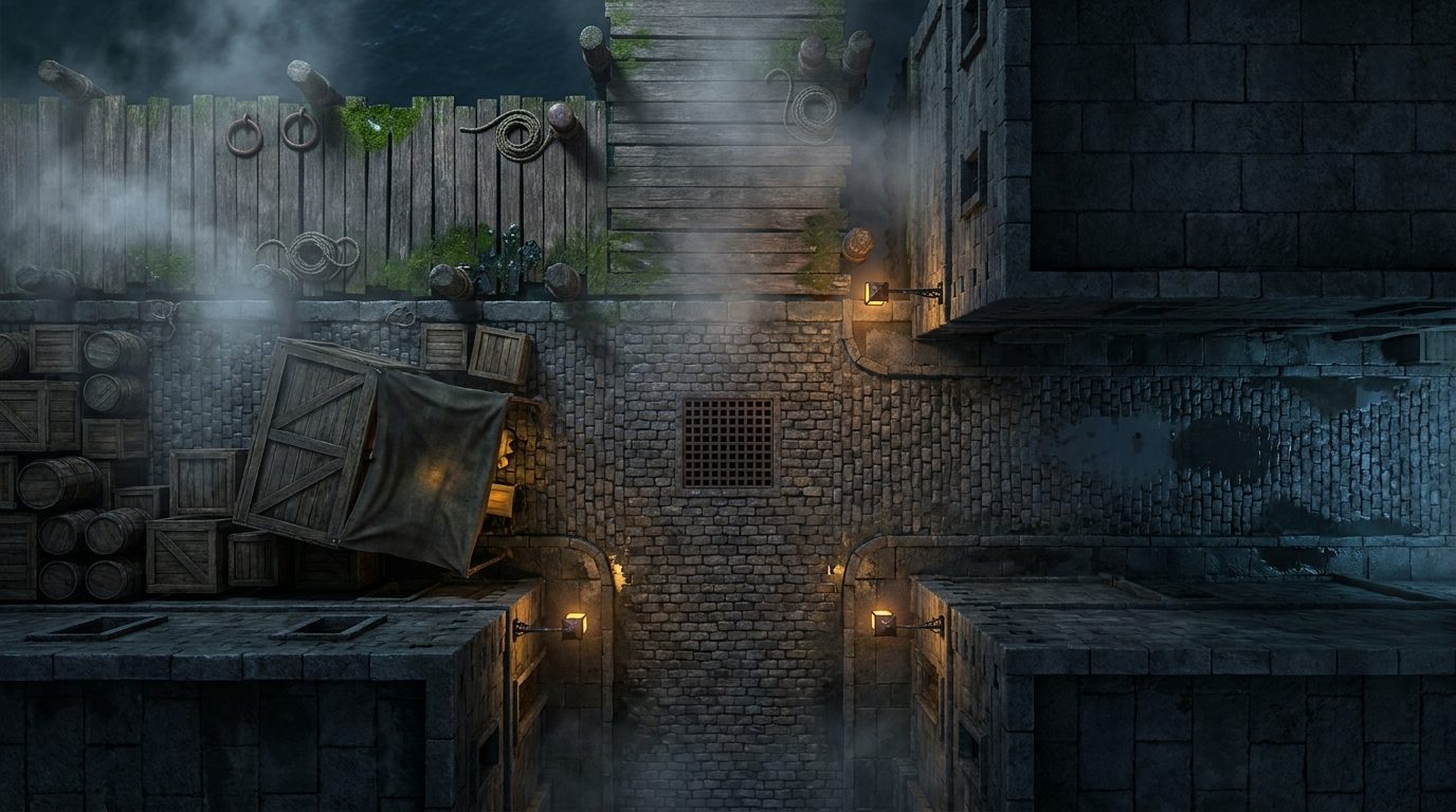 Ruelles Brumeuses des Docks