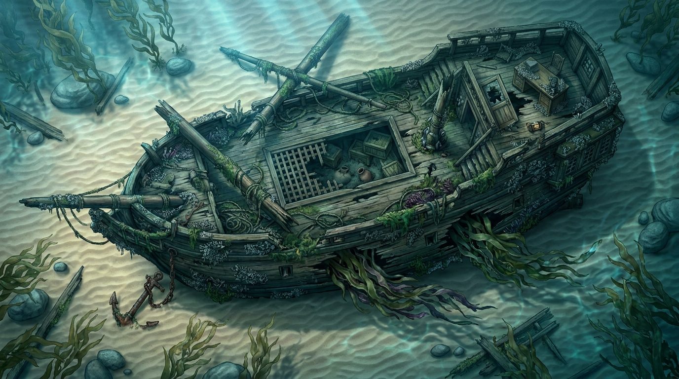 Épave Sous-Marine du Port