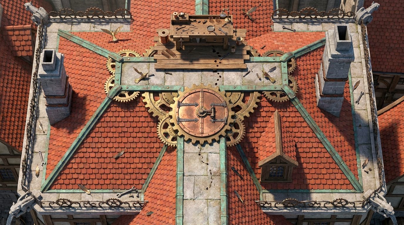 Toit du Temple des Inventeurs