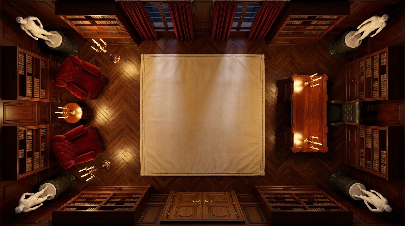Bureau Privé d'un Noble Excentrique