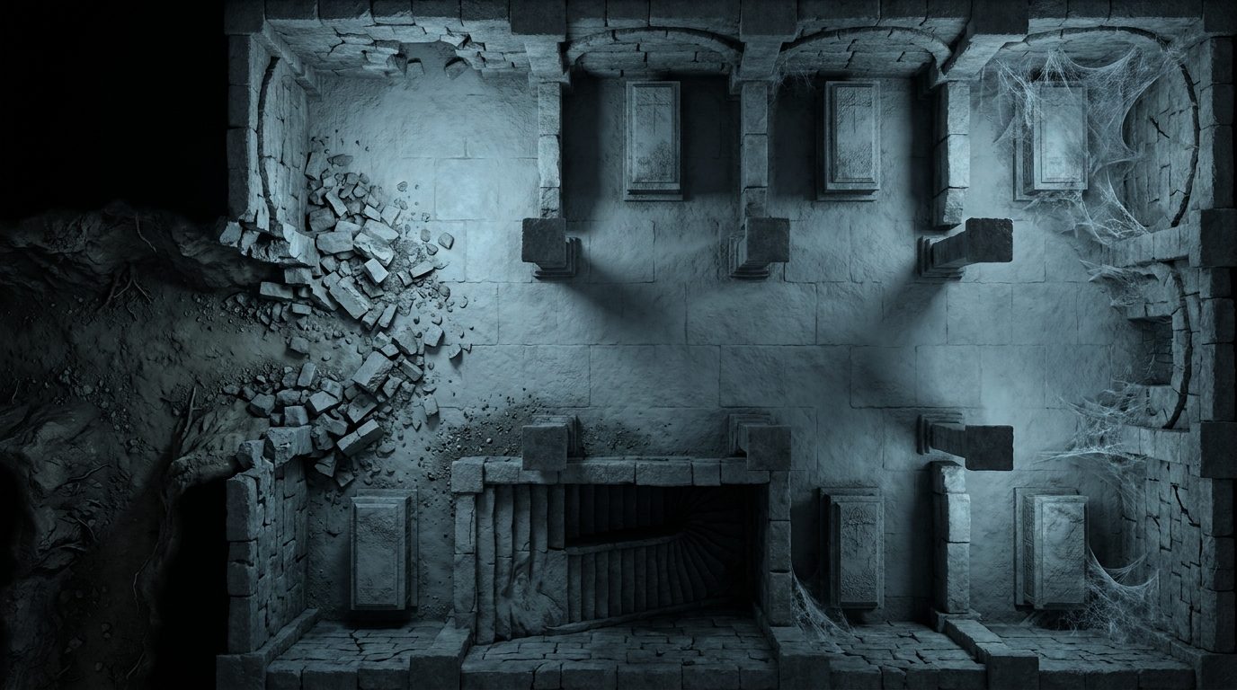 Cryptes Souterraines du Mausolée
